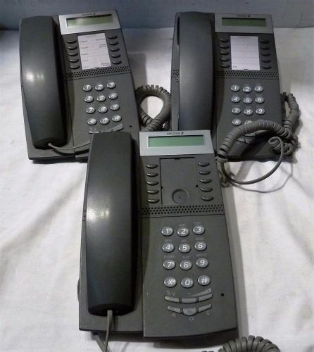 Lot of 3 Ericsson Dialog 4222 Digital Business Telephone DBC 222 01/02001