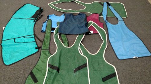 Ray Shield Lead Aprons lot of (8)