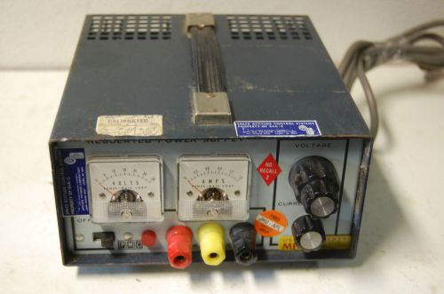 Pmc model#bp-340--variable dc power supply, 0-36volts dc, 0-1.5amps, regulated for sale