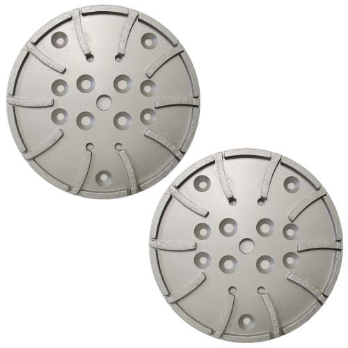 2pk 10” premium grinding head for edco blastrac floor grinders - 20 seg for sale