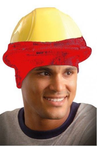 Occunomix knitted tube standard liner for hard hat - red for sale