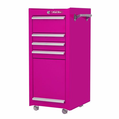 The original pink box pink 16-inch 4-drawer rolling cart  pb1804r for sale