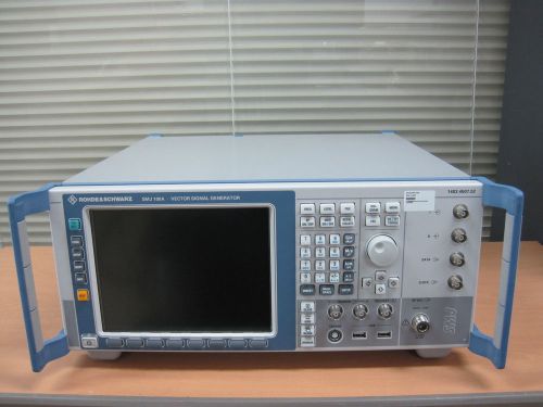 Rohde&amp;schwarz smj100a vector signal generator(opt. b10 b13 b16 b106 k48 k54) for sale