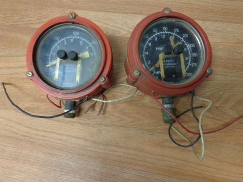Lot of 2 Murphy Switch gage Opl-Fc-R-1500 Used Working Free Shipping