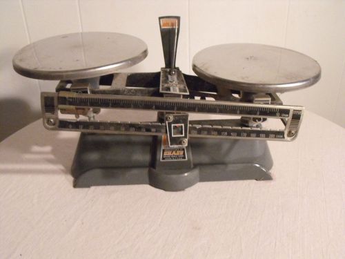 Vintage Ohaus Harvard Trip Balance Scale 2kg - 5lb Capacity Mechanical Beam Scal