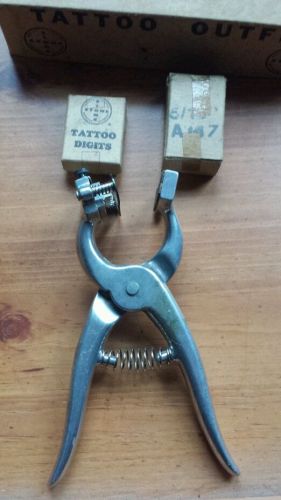 Ear tattoo clamp kit 5/8