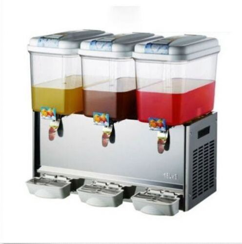 Commercial 18l 3 tanks frozen hot cold drink beverage juice dispenser machine for sale