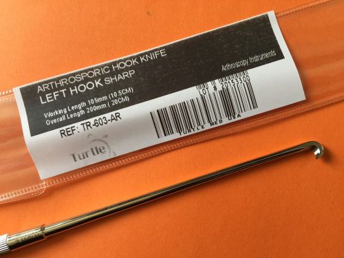 Tr-603-ar turtle arthroscopic hook knife left arthroscopy instruments orthopedic for sale