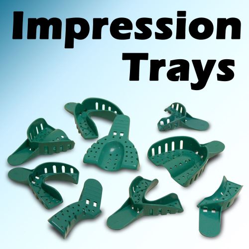 StarryShine 144 PC #1 Large Upper Dental Disposable Impression Tray Trays