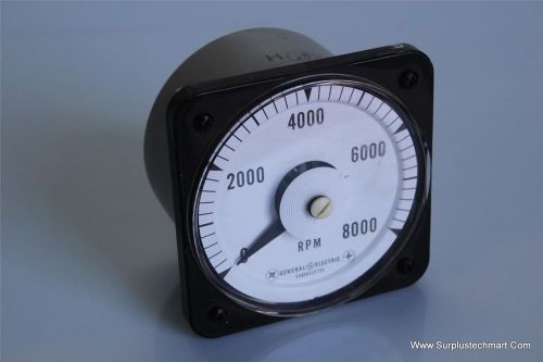 General electric rpm meter db-40 0-8000 rpm for sale