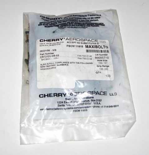 New cherry maxibolt cr7310u-05-03 - pack of 100 for sale