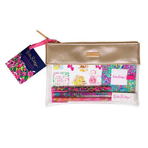 NWT - Lilly Pulitzer Agenda Bonus Pack Desk Accessories