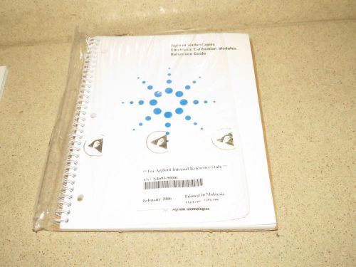 AGILENT HP ELECTRONIC CALIBRATION MODULES REFERENCE  GUIDE - N4693-90001 NEW -ww