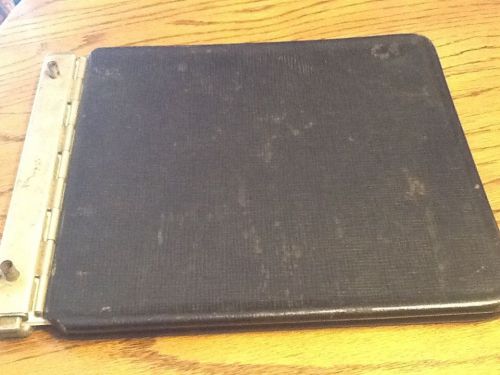 VTG McMillan Sectional Top Post Binder A9606 Accounting Ledger With Paper