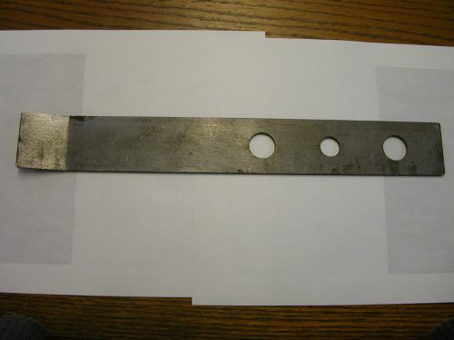 1/8 steel flat bar fastener tab 1-3/4&#034; wide x 13-3/8&#034; long for sale