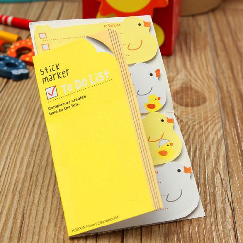 New Mini Bookmark Marker Memo Flags Index Tab Sticky Note