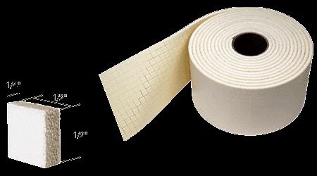 Crl 1/2&#034; foam no-adhesive shipping pads - roll for sale