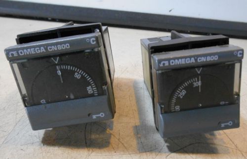 LOT OF:2 Omega CN800 Digital Temperature Controller