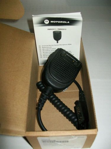 Motorola speaker mic rmn5011b  for mtp700 mtp750 radio for sale