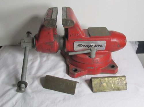 Snap on wilton bullet vise 4 inch jaws bench vise and pipe holder, 1740