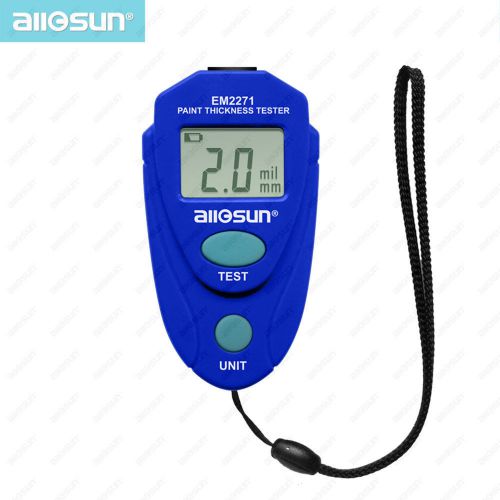 Digital thickness gauge coating meter car manual em2271 usps shipping for sale