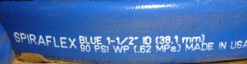 1-1/2&#034; x 300 ft Trash Pump Water Discharge Hose Blue - GOODYEAR - MADE IN USA!