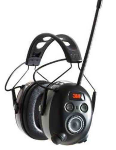 3M WorkTunes Wireless Hearing Protector Bluetooth, AM, FM, Radio, Compatible