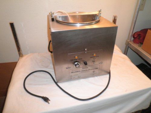 Hilliard’s Hilliard Little Dipper Chocolate Tempering Kettle Melter Melting 25lb