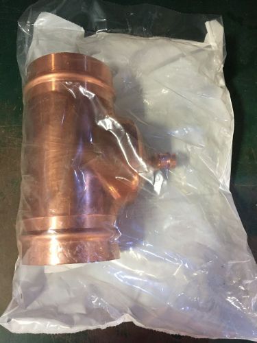 Nibco pc611 4x4x1/2 propress copper tee fitting for sale
