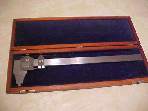 Machinist brown &amp; sharpe 13&#034; vernier calipers no.570 / english for sale