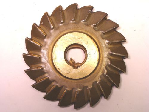 Nos hss plain tooth side &amp; face horizontal milling cutter 6&#034;x5/8&#034;x1-1/4&#034; for sale