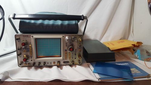Tektronix 475 Dual Trace 200 MHz 2 Channel Oscilloscope Parts or Repair