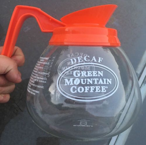 NEW Green Mountain Decaf Decanter Coffee Pot