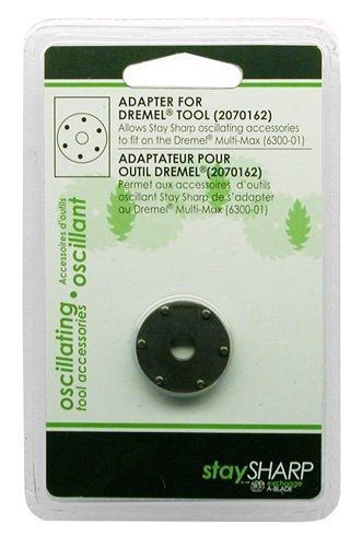 Exchange-a-Blade 2070162 Stay Sharp Oscillating Adapter for Dremel_HRC 45 Steel