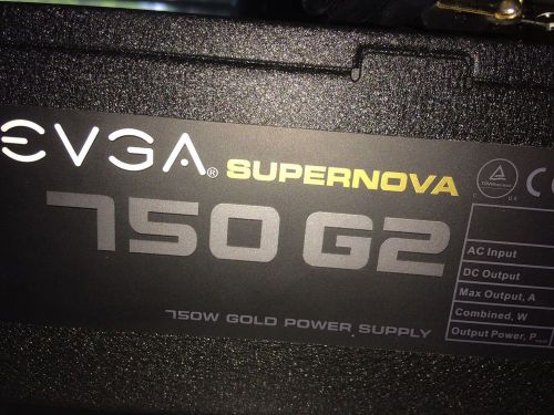EVGA Supernova 750 G2 Power Supply With Cables