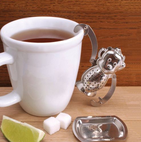 Monkey Stainless Steel Tea Infuser Tea Brewer Novelty Gifts Creative Design
