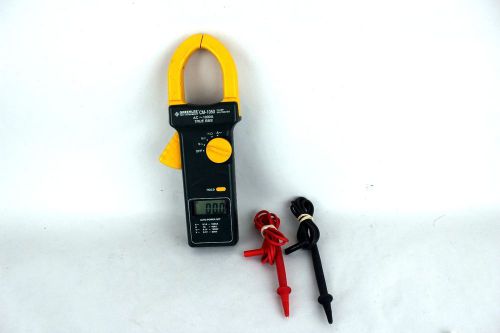 Greenlee cm-1550 ac/dc true rms clamp multimeter with test leads for sale