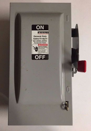 Murray General Duty Safety Switch - GHN422N -  60Amps, 250 Volts DC Max