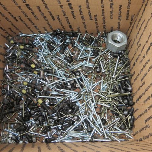 Mixed Lot of Nuts, Bolts, Screws, etc. Lot of ~15 lbs