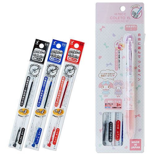 Sanrio melody pen hi-tec-c coleto n 3 color 182486 for sale