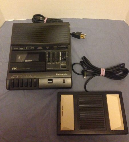 Panasonic RR-830 Standard Cassette Transcriber / Recorder w/ Voice Speed Control