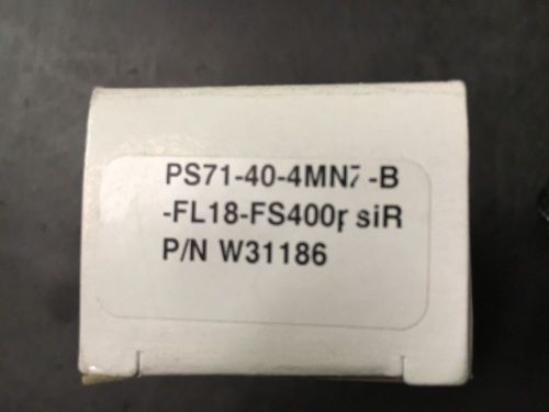Ps71-40-4mnz-b-fl18fs400psir, gems pressure switch.  new aka:w31186 for sale