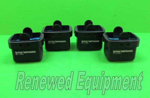 Sorvall Instruments 11053 Rotor Buckets &amp; 00830 Adapters Inserts Lot of 4 #1