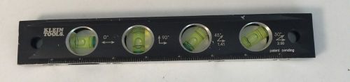 klein tools 932-9RE 9&#034; magnetic torpedo level optical