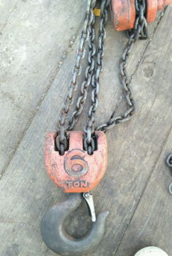 CM 6 ton chain hoist