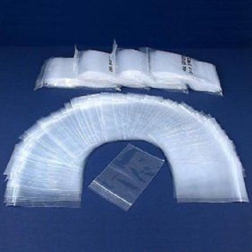 10,000 2mil plastic zip lock ziplock bag 1.5x1.5 clear for sale