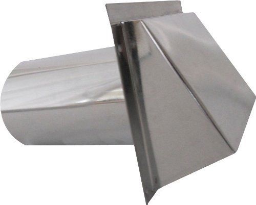 6&#034; Wall Vent Hood w/ Spring Damper New