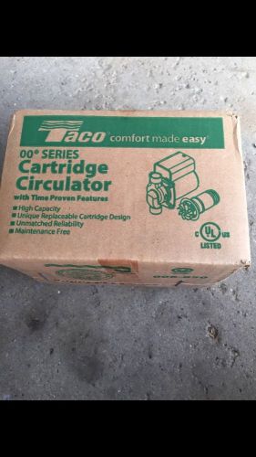 Brand New Taco 006-B4C Bronze 1/2 Circulator Pump