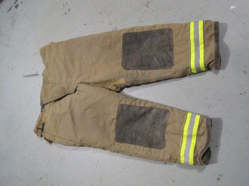 Globe PBI Kevlar DCFD Firefighter Pants Turn Out Gear USED Size 48x34  (P-0202