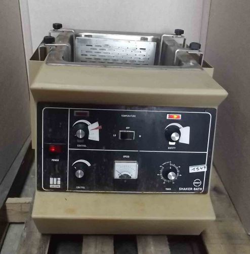 Lab-line model 3540 shaking water bath orbit - powers on - for repair - t549 for sale